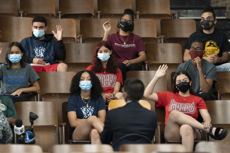 School mask, vaccine mandates supported in US: AP-NORC poll